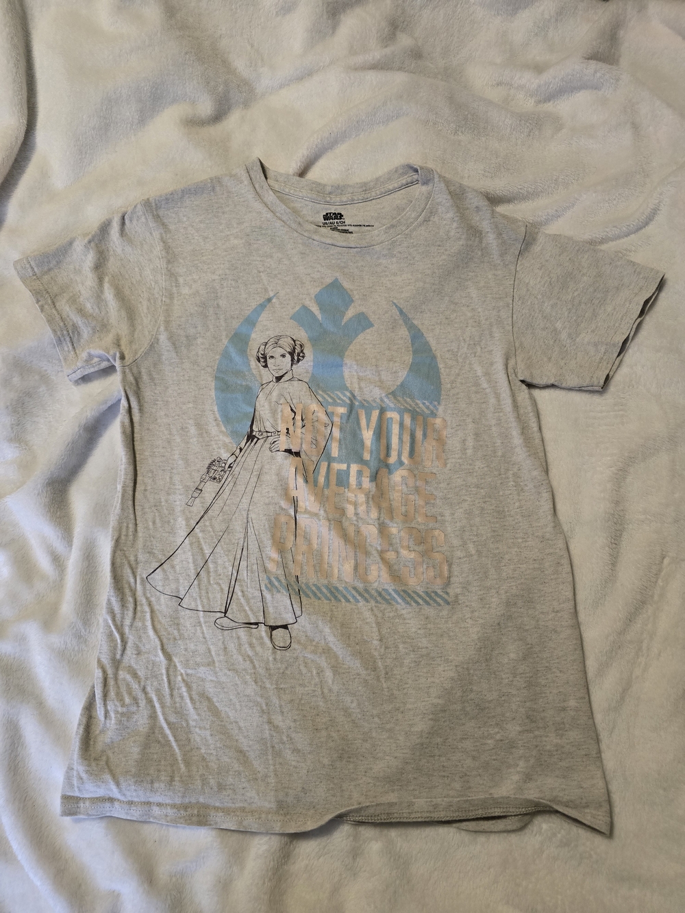 Star Wars Princess Leia Not Your Average Princess Graphic Tee Small